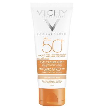 Vichy Capital Soleil Crema colorata anti-pete pigmentare SPF50 50 ml