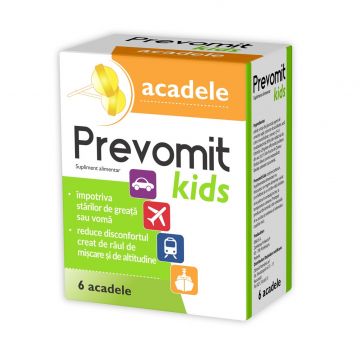 Zdrovit Prevomit Kids, 6 acadele