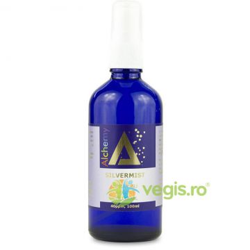 Argint Coloidal SilverMist (40ppm) Pulverizator Spray 100ml