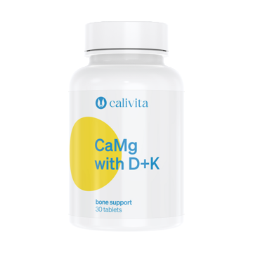 CaliVita CA-MG with D+K (30 tablete) Calciu, magneziu, vitaminele D3 si K