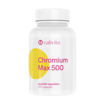 Chromium Max 500 CaliVita (100 capsule) Efect de control al apetitului.