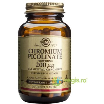 Chromium Picolinate 200ug 90cps Vegetale (Picolinat de Crom)