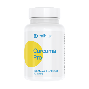 Curcuma Pro CaliVita (60 tablete) Supliment alimentar cu extracte de turmeric