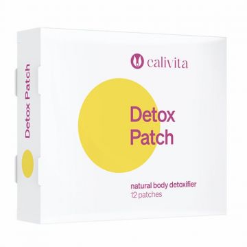 Detox Patch CaliVita (12 pliculete cu pulbere din extracte de plante) plasturi detoxifianti
