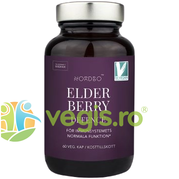 Elderberry Defence Remediu Impotriva Racelii si Gripei 60cps