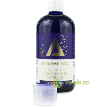 Extreme Mix Sinergie de Aur, Zinc si Cupru Coloidal (20ppm) 480ml