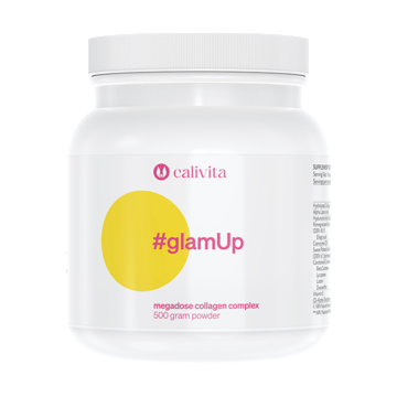 glamUp CaliVita (500g) colagen si acid hialurnic pentru reducerea ridurilor.