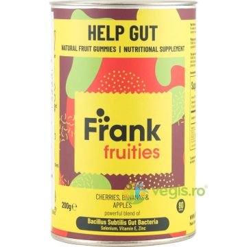 Jeleuri din Fructe (Cirese, Banane si Mar) Fortificate cu Probiotice Help Gut 200g