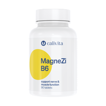 MagneZi B6 CaliVita (90 tablete) Magneziu + Vitamina B6