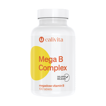 Mega B-Complex CaliVita (100 tablete) Megadoza de vitamina B
