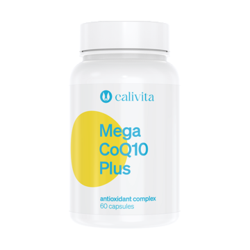 Mega CoQ10 Plus CaliVita (60 capsule) Megadoza de CoQ10 si Antioxidanti