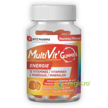 Multivit Energie 60 Jeleuri