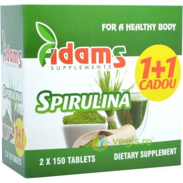 Pachet Spirulina 400mg 150tb+150tb