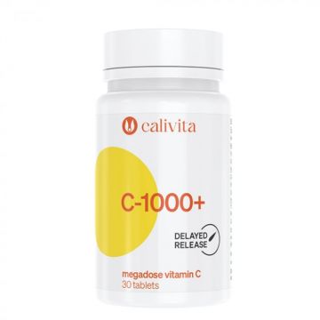 Produs naturist Vitamina C 1000 + (30 tablete) Megadoza de vitamina C