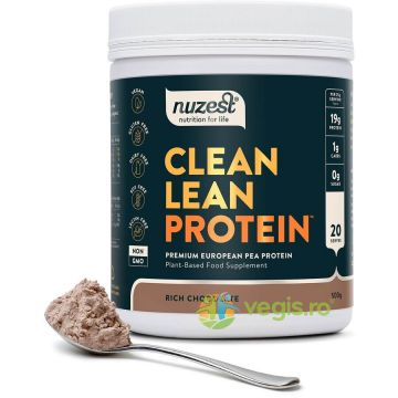Proteina Vegetala Clean Lean Protein - Rich Chocolate 500g