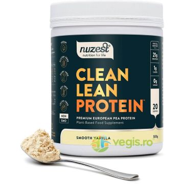 Proteina Vegetala Clean Lean Protein - Smooth Vanilla 500g