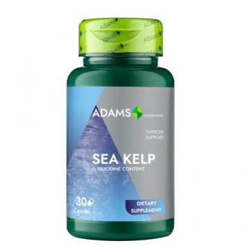 Sea Kelp - Iod Natural - 600mg 30cps, Adams