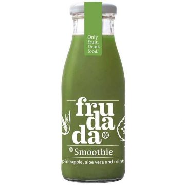 Smoothie cu ananas, aloe vera si menta 250ml Frudada