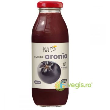 Suc de Aronia fara Zahar Adaugat 300ml