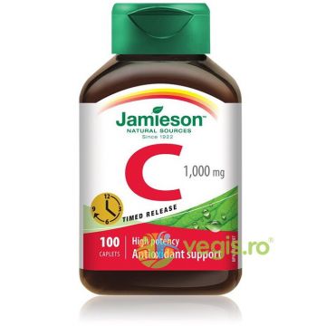 Vitamina C 1000mg 100cpr cu eliberare prelungita