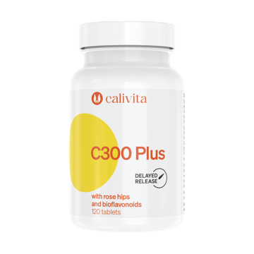Vitamina C 300 Plus CaliVita (120 tablete) Complex vitamina C