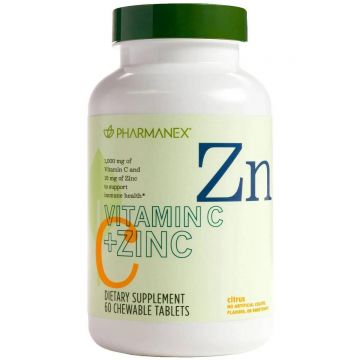 Vitamina C 500mg + Zinc 5mg, 60 tablete, Pharmanex