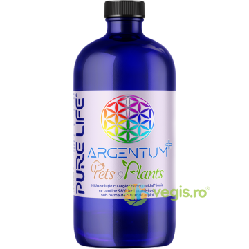 Argentum+ pentru Animale de Companie si Plante Ornamentale 10ppm 480ml