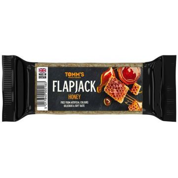 Baton energizant Flapjack cu miere, 100 g Bombus