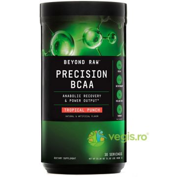 BCAA Aminoacizi cu Aroma de Fructe Tropicale Beyond Raw Precision 600g