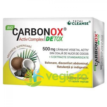 Bio Carbonox Activ Complex Detox 10cps vegetale