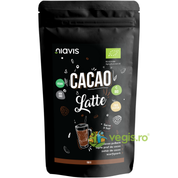 Cacao Latte Pulbere fara Gluten Ecologica/Bio 150g