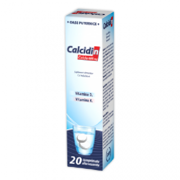 Calcidin 20cpr efervescente Zdrovit