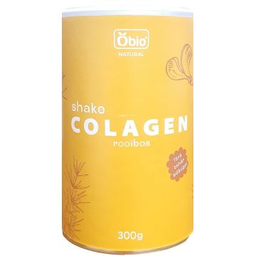 Colagen shake cu rooibos, fara zahar, 300g, Obio