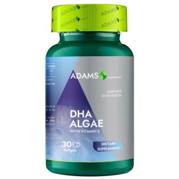 DHA Algae 200mg 30cps, Adams
