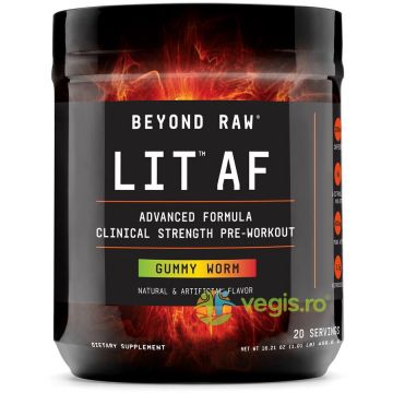 Formula Pre-Workout cu Aroma de Jeleuri Beyond Raw Lit Af 459.6g