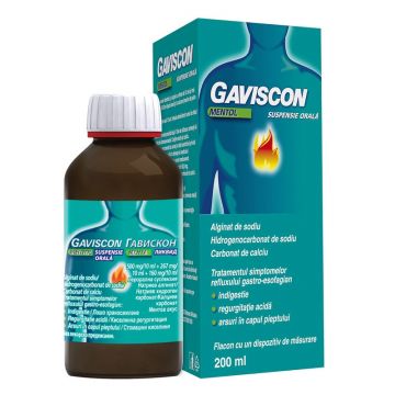Gaviscon Mentol suspensie orala 200ml