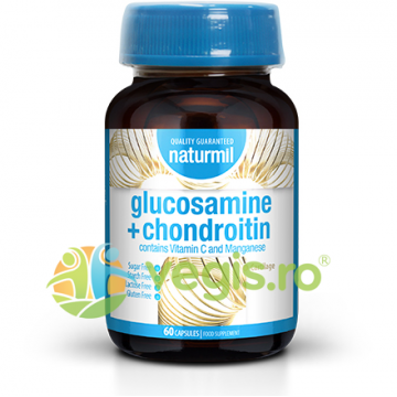 Glucosamine + Chondroitin (Glucozamina + Condroitina) Naturmil 60cps moi