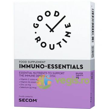 Immuno Essentials 15cpr dublu strat (Bi-layer) Secom,