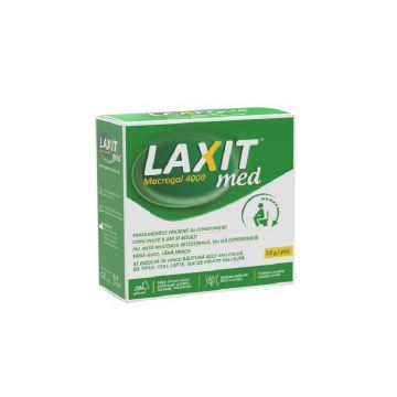 Laxit Med Macrogol 4000 20 plicuri x10g Fiterman