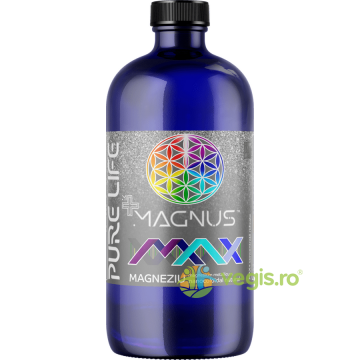 Magneziu Nanocoloidal M+ MAGNUS MAX 155ppm 480ml