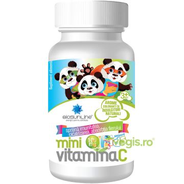 Mini Vitamina C pentru Copii 100mg 30cpr masticabile