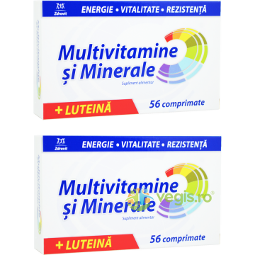 Multivitamine si Minerale + Luteina 56cpr + 56cpr