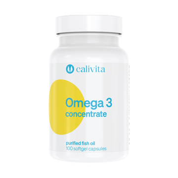 Omega 3 concentrate CaliVita (100 capsule-gelatinoase) Concentrat de Omega 3