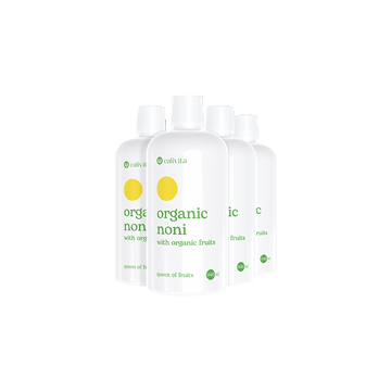 Pachet Organic Noni 3+1 (4 x 946 ml) 4 flacoane de suc de noni certificat organic