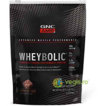 Proteina din Zer cu Aroma de Ciocolata Amp Wheybolic 545g