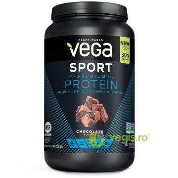 Proteina Vegetala cu Aroma de Ciocolata Vega Sport Premium Protein 837g
