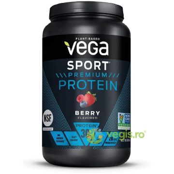Proteina Vegetala cu Aroma de Fructe de Padure Vega Sport Premium Protein 801g