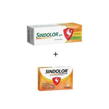 Sindolor gel 170 g + Sindolor 12 comprimate CADOU Fiterman