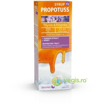 Sirop cu Cimbru de Camp si Propolis Propotuss Ts 250ml