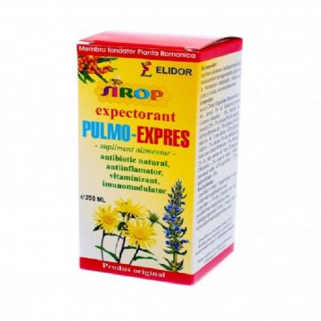 Sirop expectorant Pulmo-Expres 200 ml Elidor